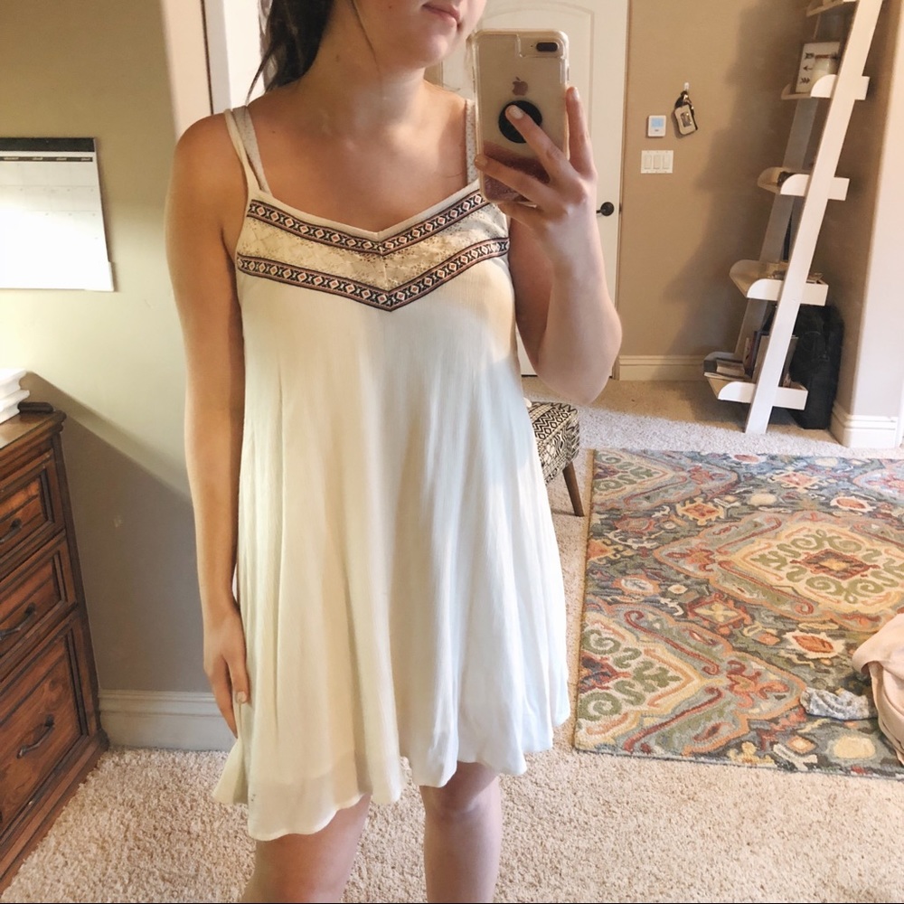 LA hearts Boho White Dress Size M - worn once